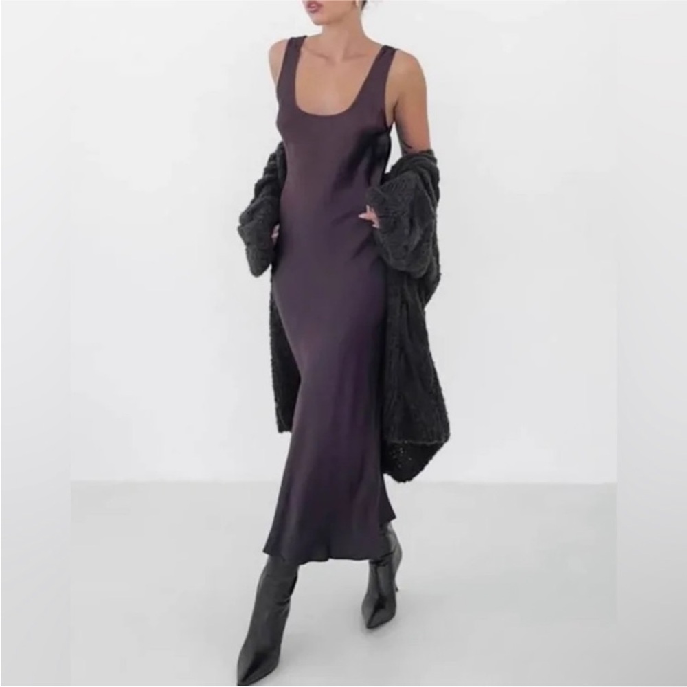 Rumored Market Dress in Espresso Brown